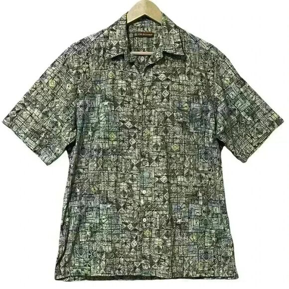 Tori Richard Aloha Shirt S Multicolor Hawaiian Print Cotton Lawn Classic Casual - Picture 1 of 6